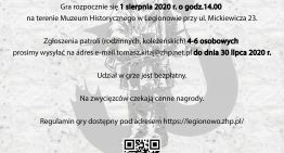 Gra miejska „GODZINA W” – informacje, regulamin, dokumenty.